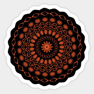 Floral mandala Sticker